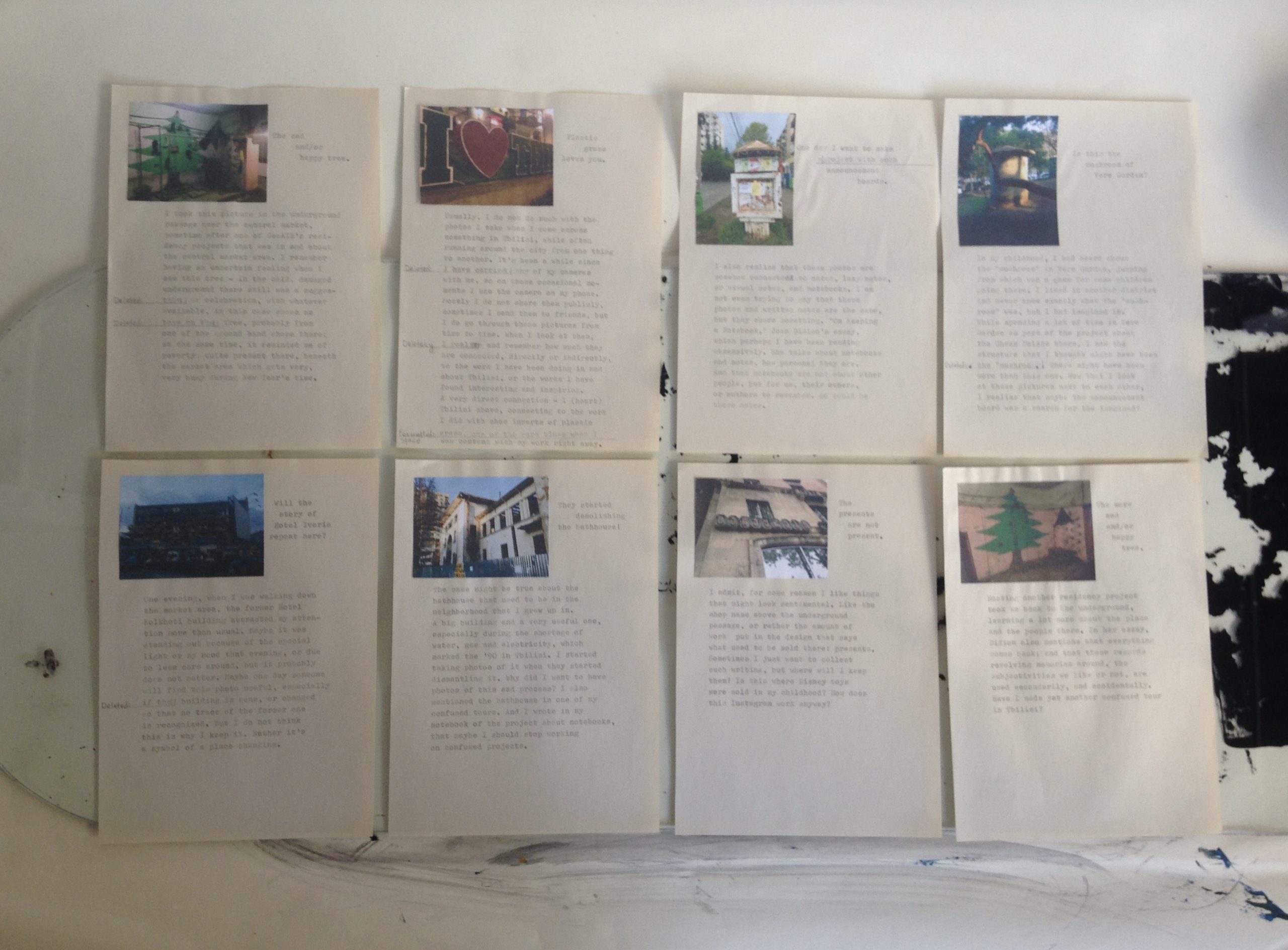 Published Data Chigholashvili, Some of the Photos I Thought I Would Post on Instagram If I Had It. Tbilisi Edition