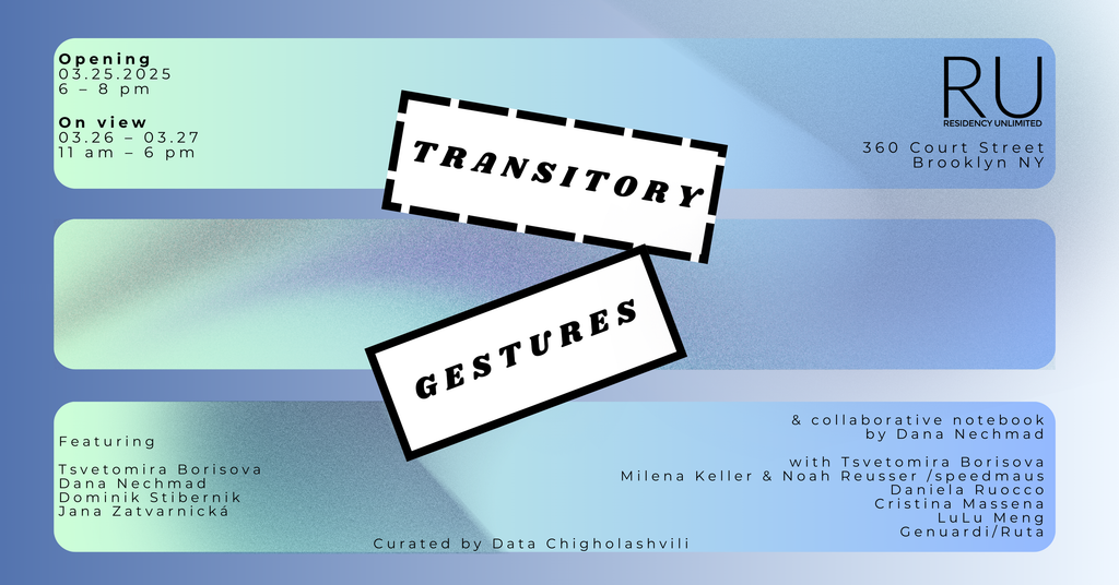 transitory gesture webpage