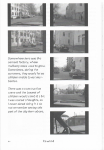 Published selected page forward rewind